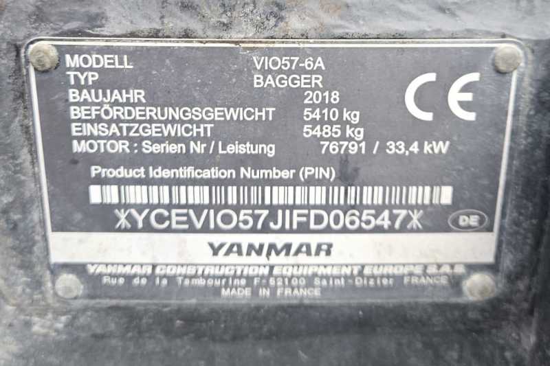 OmecoHub - Immagine YANMAR VIO57-6A